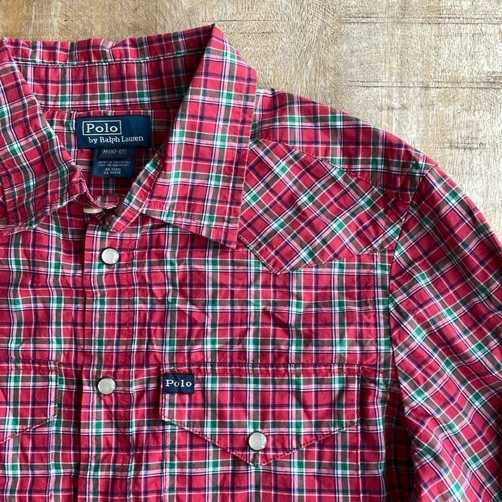 Like New Ralph Lauren boys shirt M(10-12)